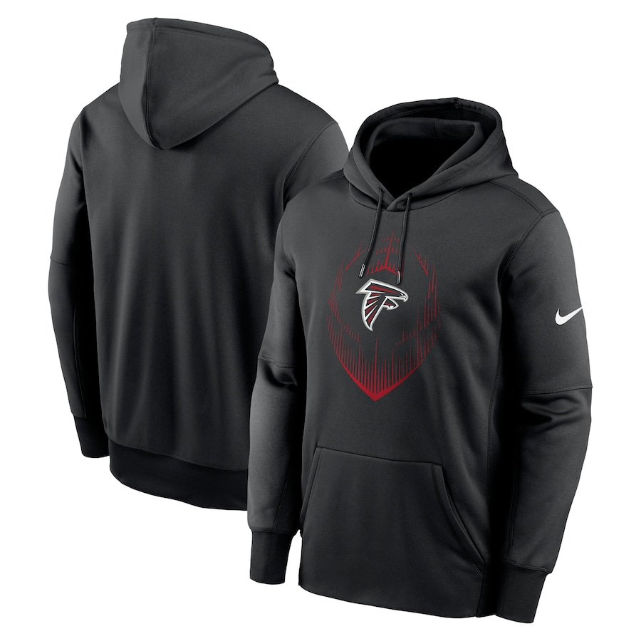 Men Atlanta Falcons black 2024 Nike NFL Hoodie->atlanta falcons->NFL Jersey